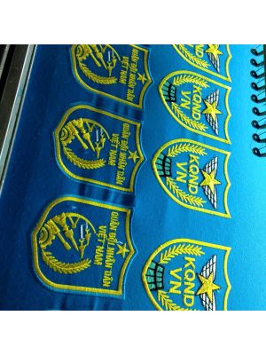 Thêu logo đồng phục bảo vệ 