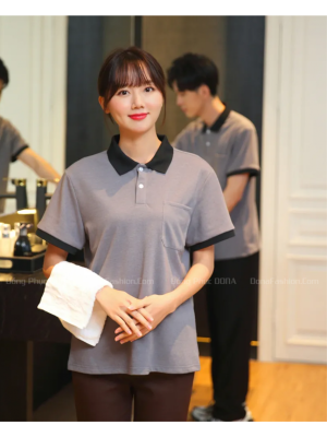 Đồng phục nhân viên NH, KS Mẫu 1