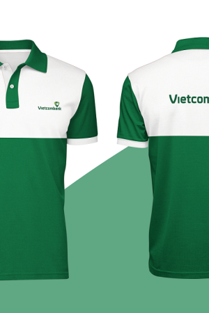 Áo thun đồng phục Vietcombank DM01 Áo thun đồng phục Vietcombank DM01