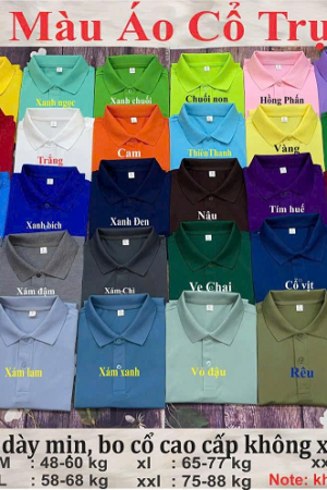 BST Polo poly basic 1 màu BST Polo poly basic 1 màu