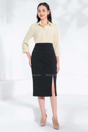 CHÂN VÁY ÔM XẺ  CHÂN VÁY ÔM XẺ