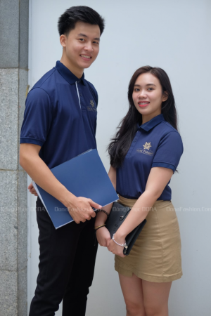 Áo thun nhân viên Mẫu 02 Áo thun nhân viên Mẫu 02