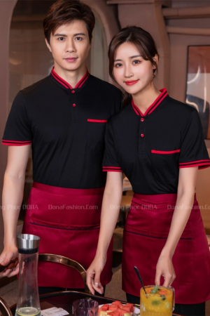 Đồng phục quán cà phê PV030 Đồng phục quán cà phê PV030
