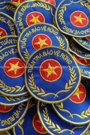 Thêu logo rời BẢO VỆ RỪNG Thêu logo rời BẢO VỆ RỪNG