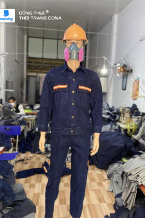 Quần áo jean điện lực J01 Quần áo jean điện lực J01