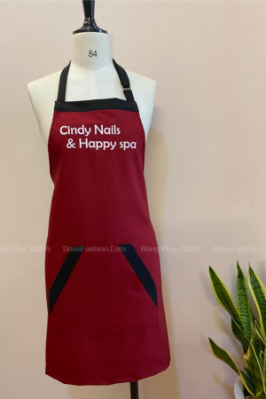 Tạp dề Nails Spa - Mẫu N01 Tạp dề Nails Spa - Mẫu N01