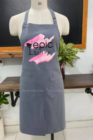 Tạp dề Nails Spa - Mẫu N04 Tạp dề Nails Spa - Mẫu N04