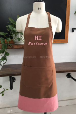 Tạp dề Nails Spa - Mẫu N03 Tạp dề Nails Spa - Mẫu N03