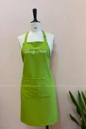 Tạp dề Spa làm đẹp - Mẫu 05 Tạp dề Spa làm đẹp - Mẫu 05