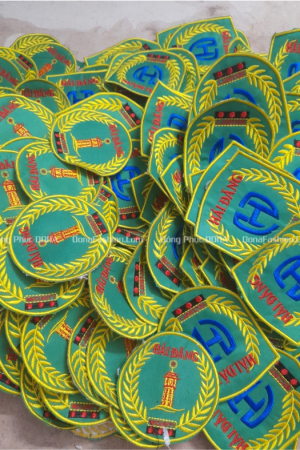 Thêu logo bảo vệ TLG01 Thêu logo bảo vệ TLG01