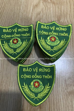 Thêu logo BẢO VỆ RỪNG Thêu logo BẢO VỆ RỪNG