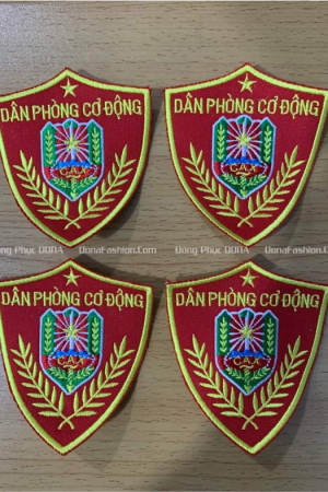 Thêu logo dân phòng TLG03 Thêu logo dân phòng TLG03