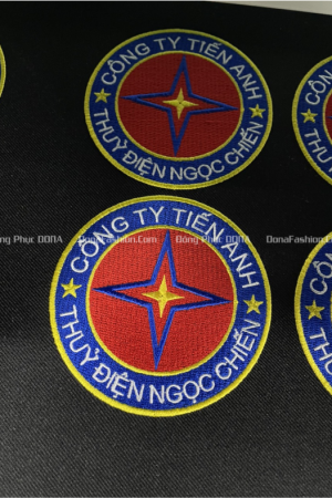 Thêu logo công ty ĐIỆN LỰC  Thêu logo công ty ĐIỆN LỰC