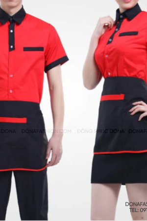 Tạp dề ngắn Mẫu 02 Tạp dề ngắn Mẫu 02