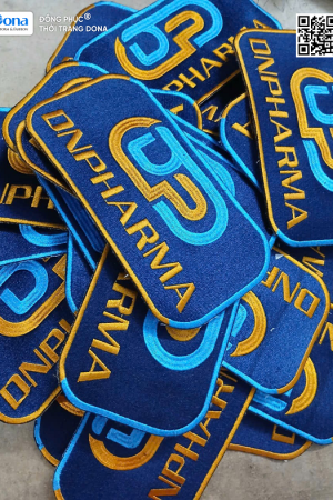 Thêu logo rời công ty dược, phân phối thuốc Thêu logo rời công ty dược, phân phối thuốc