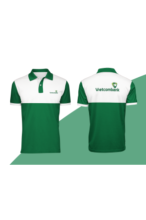 Áo thun đồng phục Vietcombank DM01 Áo thun đồng phục Vietcombank DM01