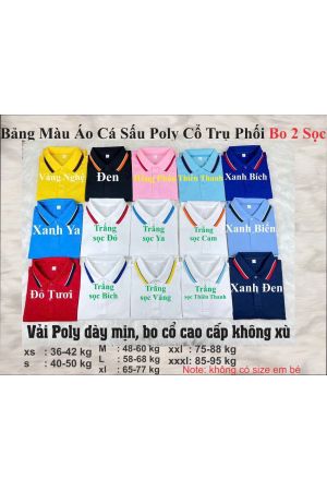 BST Polo poly mix 2 sọc BST Polo poly mix 2 sọc