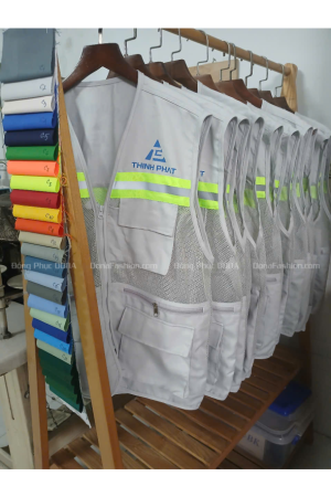 Áo ghile phản quang 3K GX1 Áo ghile phản quang 3K GX1