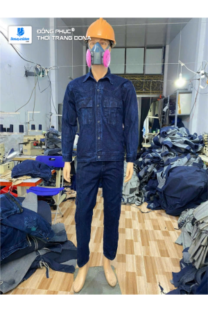 Quần áo Jean điện lực J02 Quần áo Jean điện lực J02