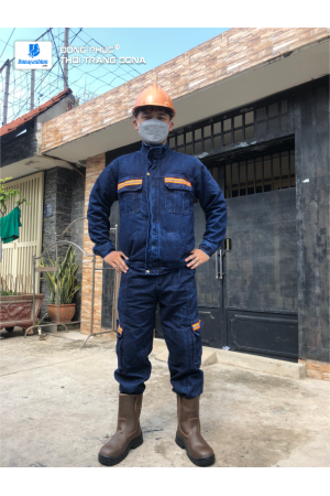 Quần áo Jean thợ hàn J03 Quần áo Jean thợ hàn J03