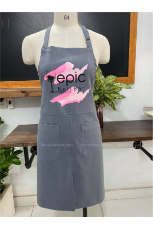 Tạp dề Nails Spa - Mẫu N04 Tạp dề Nails Spa - Mẫu N04