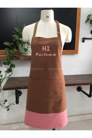 Tạp dề Nails Spa - Mẫu N03 Tạp dề Nails Spa - Mẫu N03