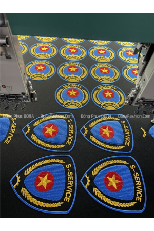 Thêu logo bảo vệ TL06 Thêu logo bảo vệ TL06