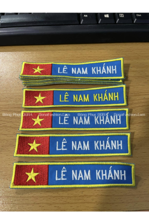 Thêu logo tên công ty Thêu logo tên công ty