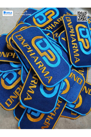 Thêu logo rời công ty dược, phân phối thuốc Thêu logo rời công ty dược, phân phối thuốc